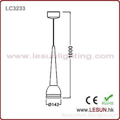 Silver housing E27 35W led hanging lights for coffee house LC3233